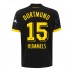 Maillot de foot Borussia Dortmund Mats Hummels #15 Extérieur vêtements Femmes 2023-24 Manches Courtes